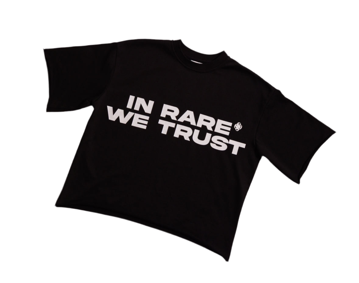 “IN RARE WE TRUST” T SHIRT
