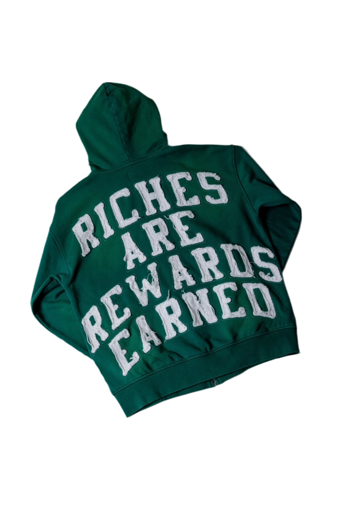 “FOR THE LOVE OF THE CLOVER” ZIP UP HOODIE