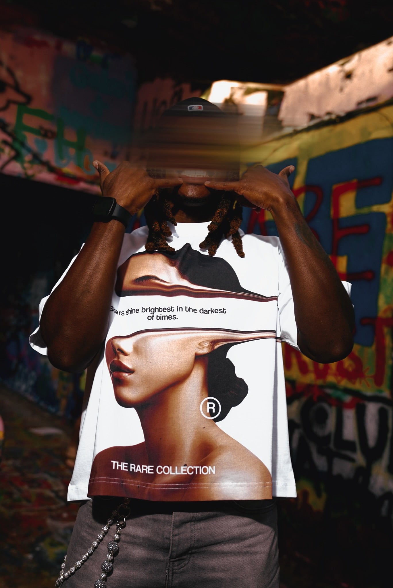 “MELANATED SKIN” T SHIRT