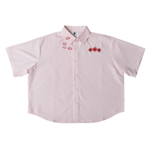 “I KNOW THAT’S NOT LIPSTICK ON YOUR SHIRT” BUTTON UP