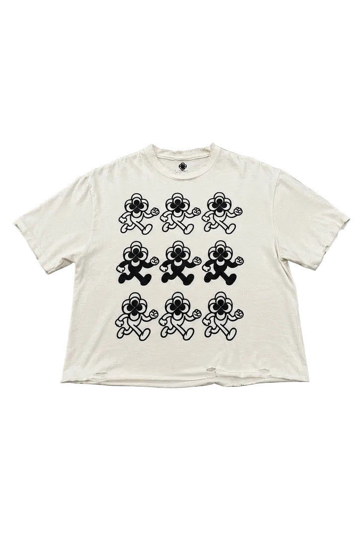 “RUNNING CLOVERS” T SHIRT