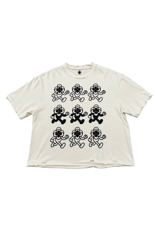 “RUNNING CLOVERS” T SHIRT